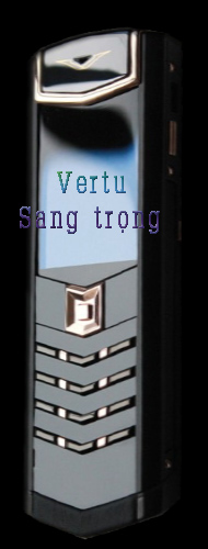 Vertu Signature S Ultimate black DLC ẩn phím số 
