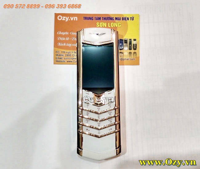 Vertu s white gold diamond hồng kông