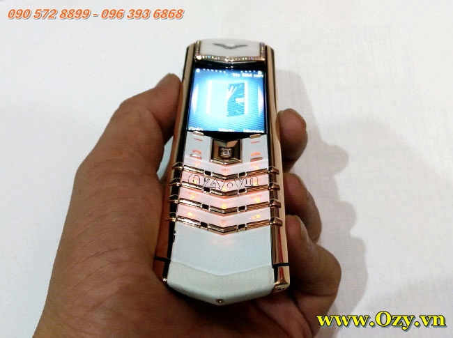 Vertu s white gold diamond hồng kông