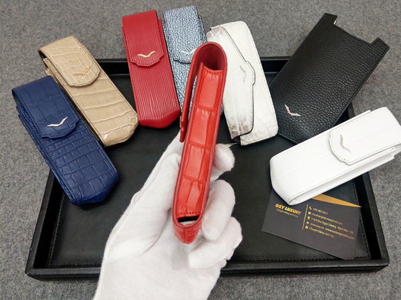 Bao cá sấu vertu signature s