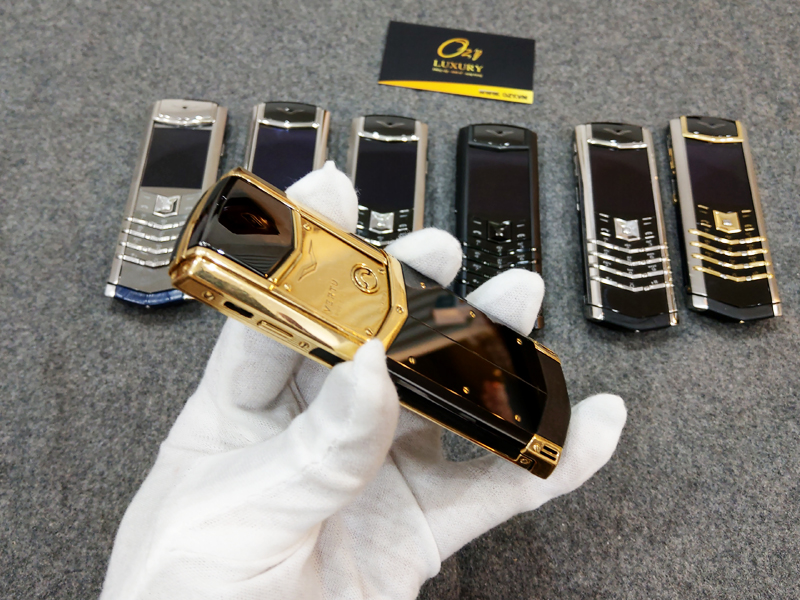 Vertu chính hãng vàng khối 18k cũ