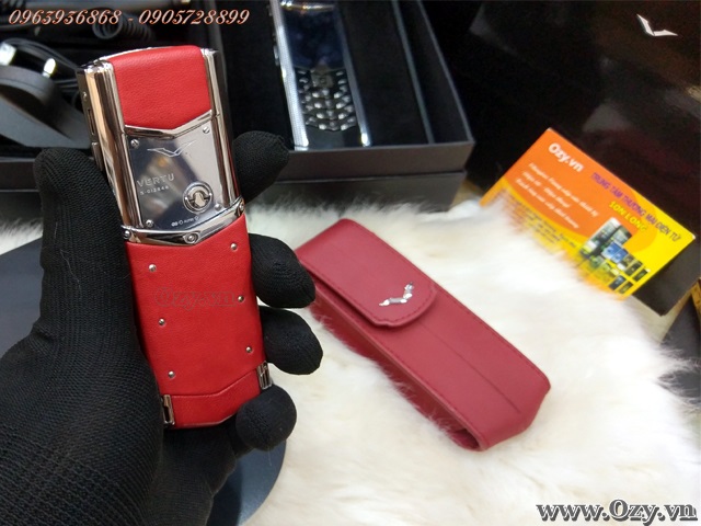 Vertu chính hãng độ vỏ red call