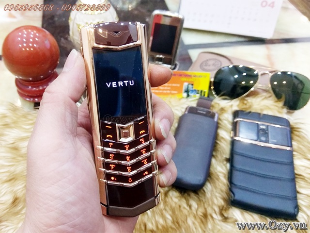 Vertu vàng nâu độ ruột chính hãng