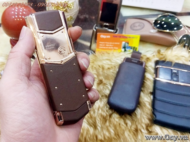 Vertu vàng nâu độ ruột chính hãng