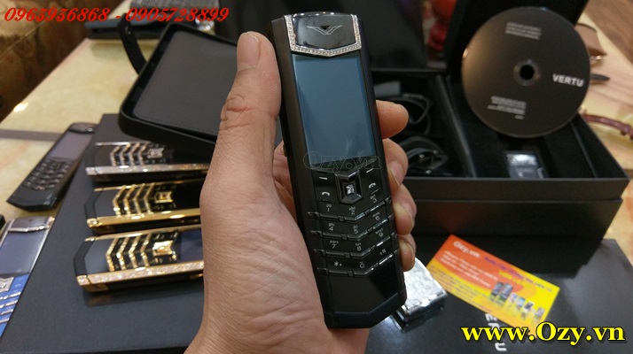 Vertu signature s black diamonds