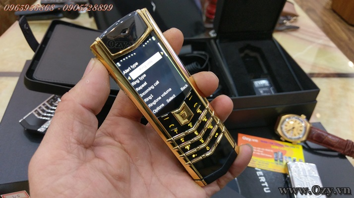 Vertu signature s gold gốm ceramic