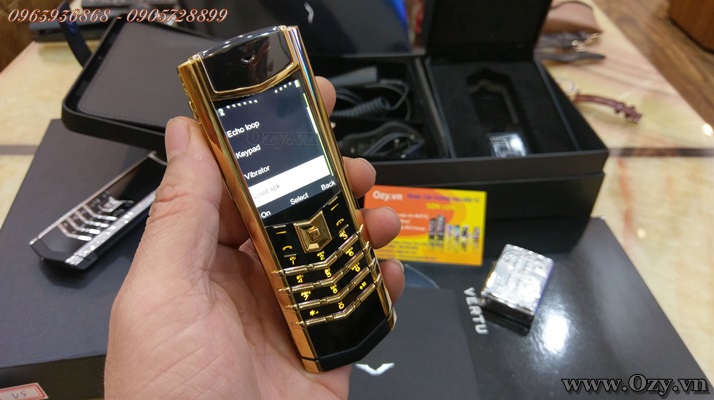 Vertu signature s gold gốm ceramic